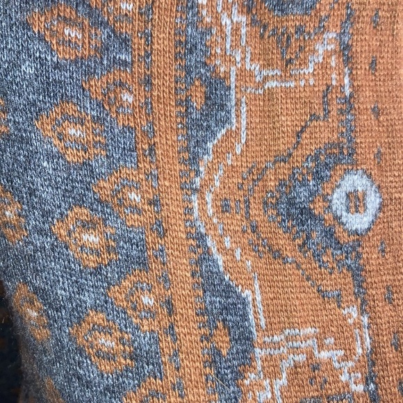 Anthro Field Flower Wrap Belted Cardigan - Picture 5 of 10